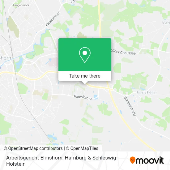Карта Arbeitsgericht Elmshorn