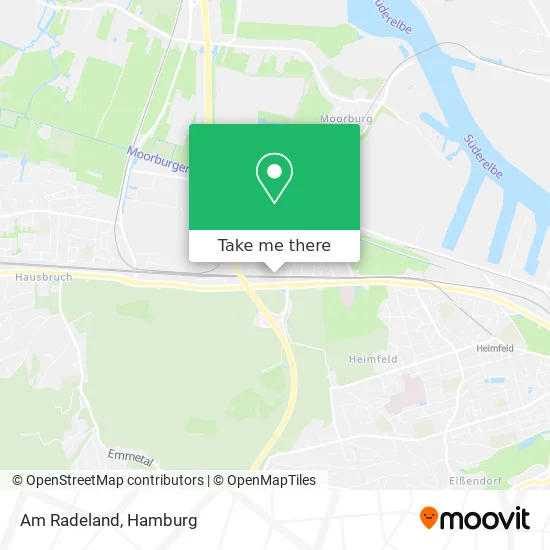 Карта Am Radeland