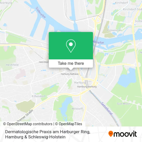 Карта Dermatologische Praxis am Harburger Ring