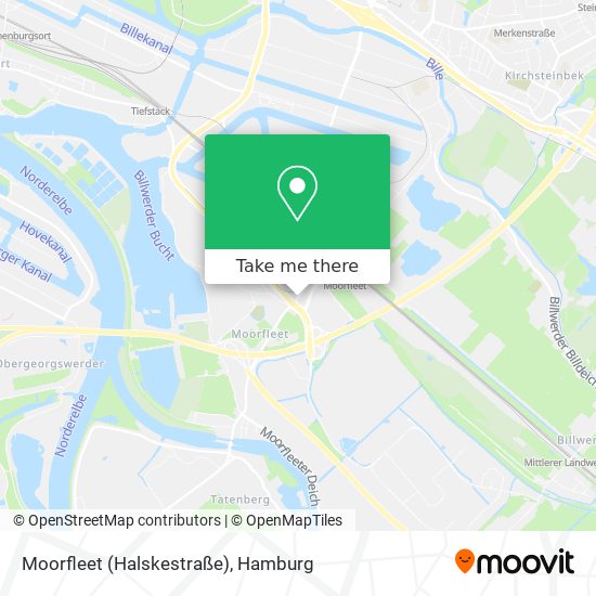 Moorfleet (Halskestraße) map