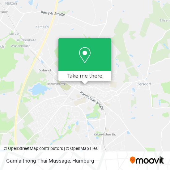 Gamlaithong Thai Massage map