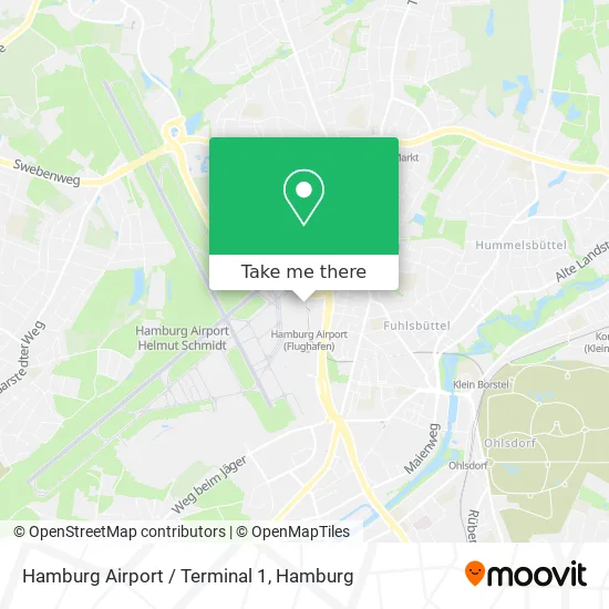 Карта Hamburg Airport / Terminal 1