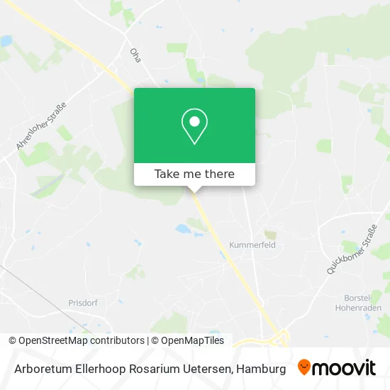 Карта Arboretum Ellerhoop Rosarium Uetersen