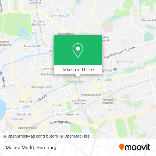 Malata Markt map