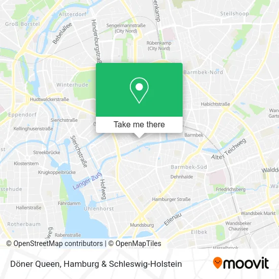 Карта Döner Queen