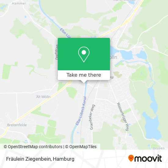 Карта Fräulein Ziegenbein