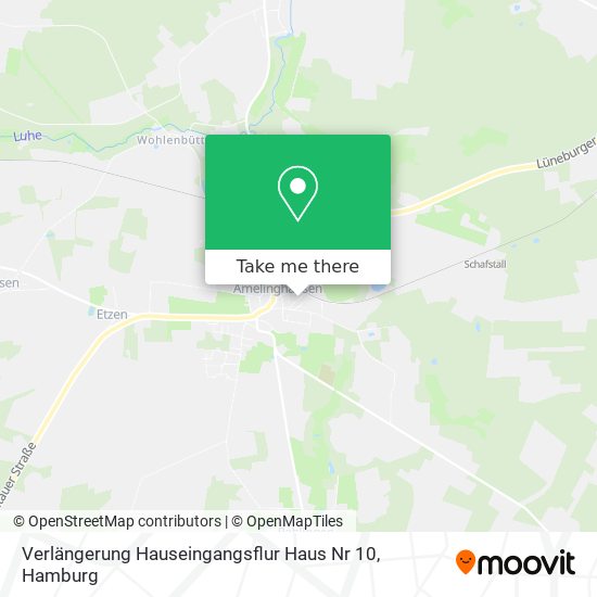 Карта Verlängerung Hauseingangsflur Haus Nr 10