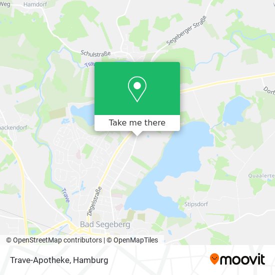 Trave-Apotheke map