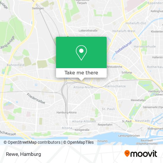 Rewe map