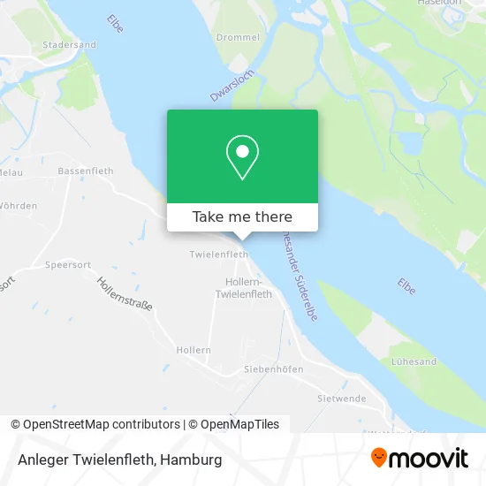 Карта Anleger Twielenfleth