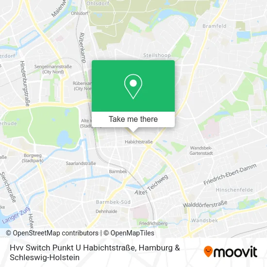 Карта Hvv Switch Punkt U Habichtstraße