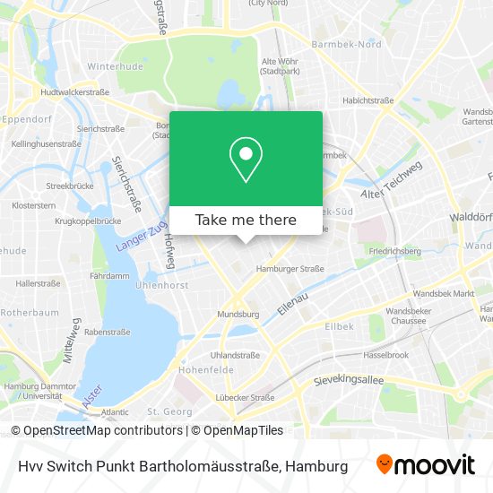 Hvv Switch Punkt Bartholomäusstraße map
