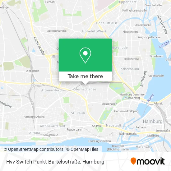 Hvv Switch Punkt Bartelsstraße map