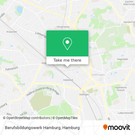 Карта Berufsbildungswerk Hamburg