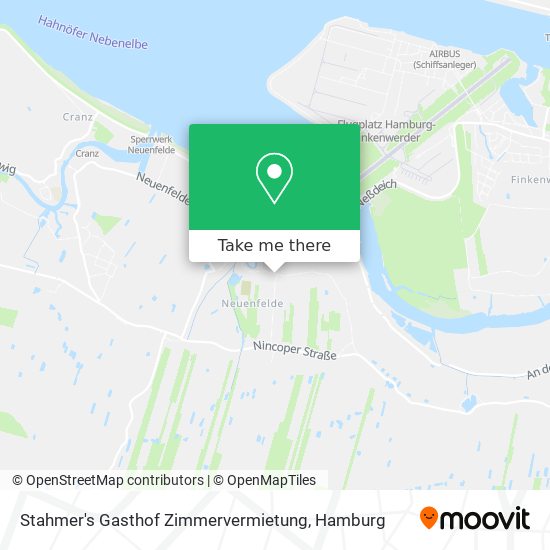 Stahmer's Gasthof Zimmervermietung map