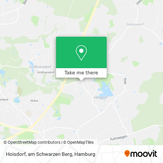 Hoisdorf, am Schwarzen Berg map
