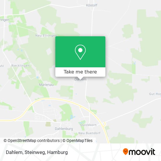 Dahlem, Steinweg map
