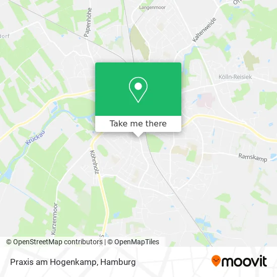 Карта Praxis am Hogenkamp
