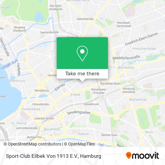 Sport-Club Eilbek Von 1913 E.V. map