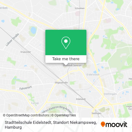 Stadtteilschule Eidelstedt, Standort Niekampsweg map