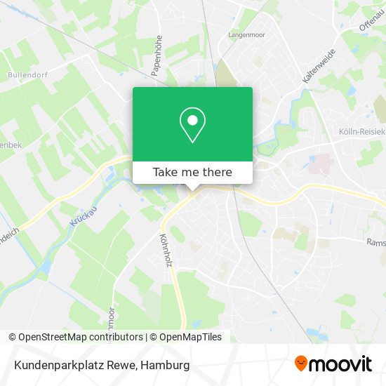 Kundenparkplatz Rewe map