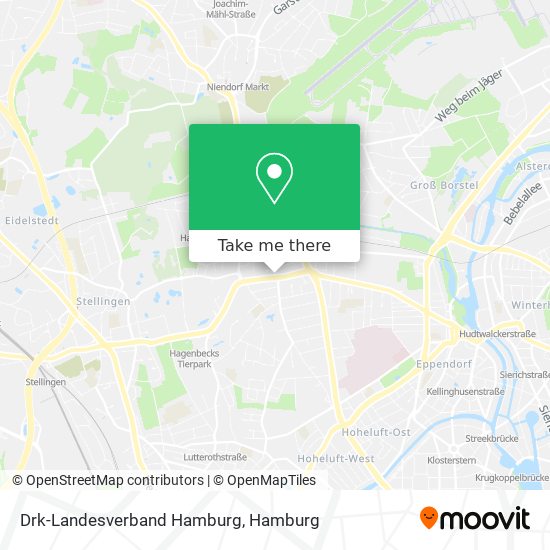 Drk-Landesverband Hamburg map