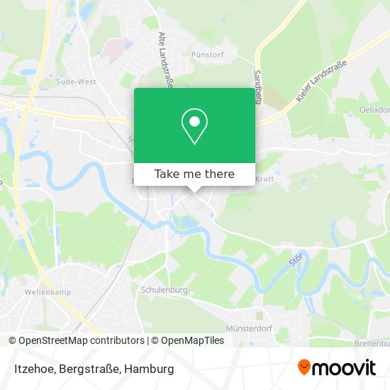 Itzehoe, Bergstraße map