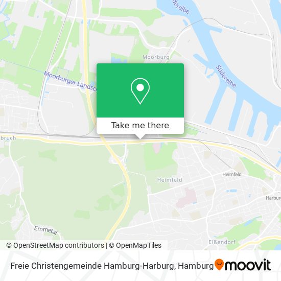 Карта Freie Christengemeinde Hamburg-Harburg