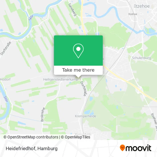 Карта Heidefriedhof