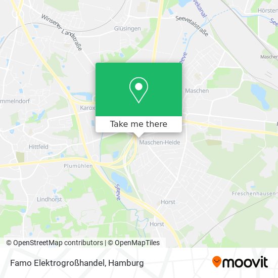 Famo Elektrogroßhandel map