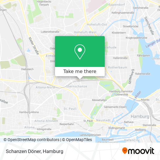 Schanzen Döner map
