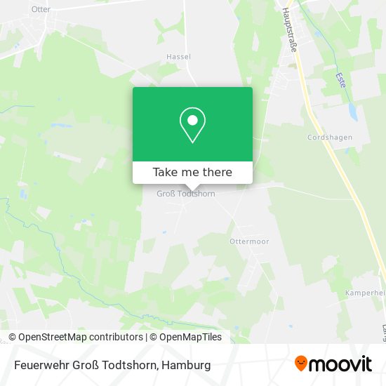 Feuerwehr Groß Todtshorn map