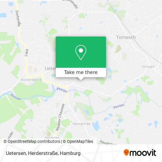 Uetersen, Herderstraße map