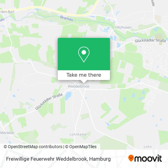 Freiwillige Feuerwehr Weddelbrook map