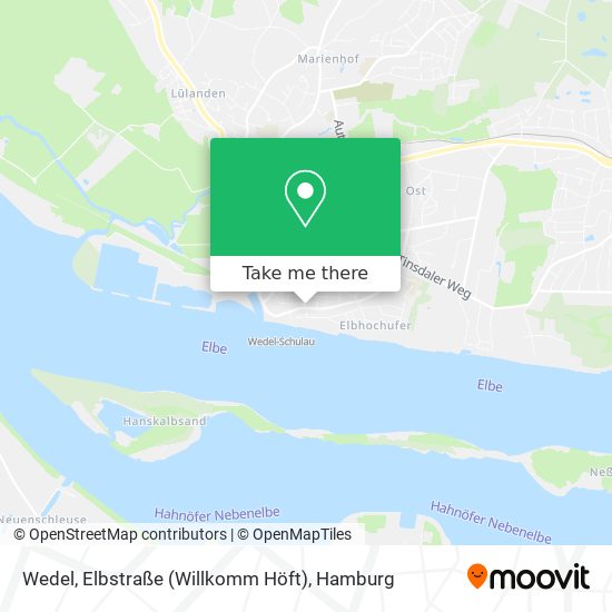 Wedel, Elbstraße (Willkomm Höft) map