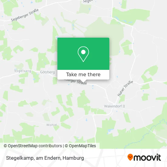 Карта Stegelkamp, am Endern