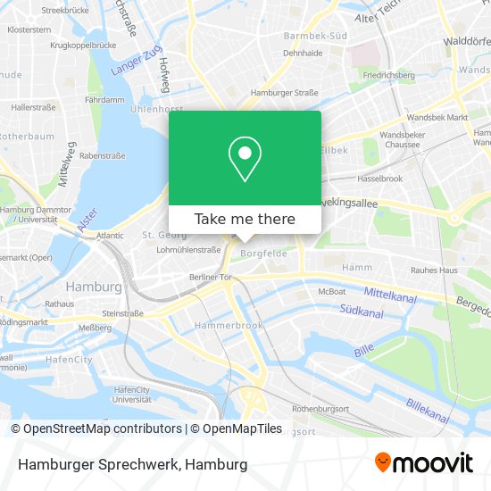 Hamburger Sprechwerk map