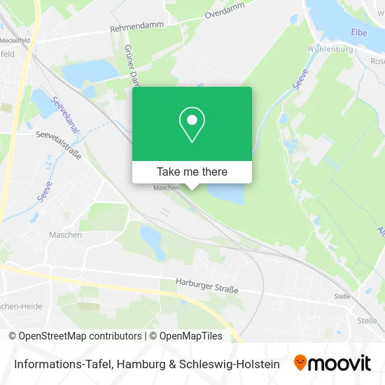 Карта Informations-Tafel