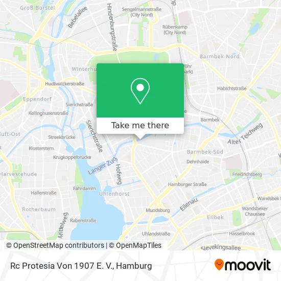 Карта Rc Protesia Von 1907 E. V.