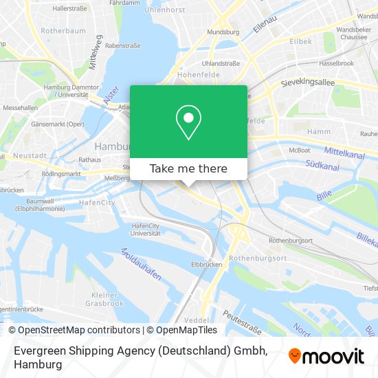 Evergreen Shipping Agency (Deutschland) Gmbh map