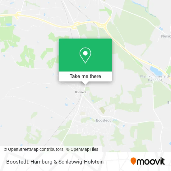 Карта Boostedt