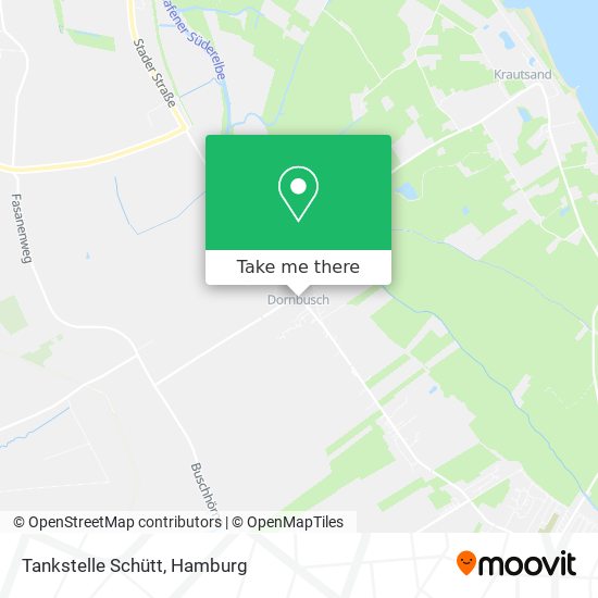 Tankstelle Schütt map