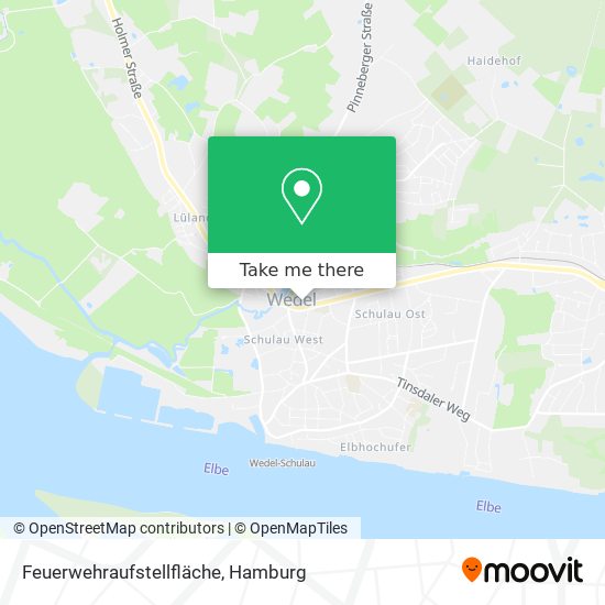 Feuerwehraufstellfläche map