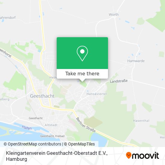 Kleingartenverein Geesthacht-Oberstadt E.V. map