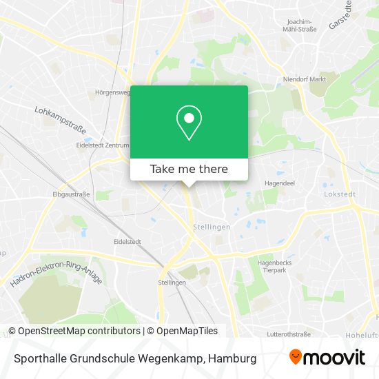 Sporthalle Grundschule Wegenkamp map