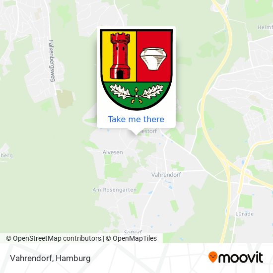 Vahrendorf map