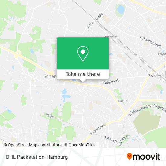 DHL Packstation map