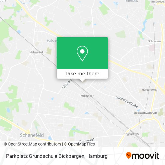 Parkplatz Grundschule Bickbargen map