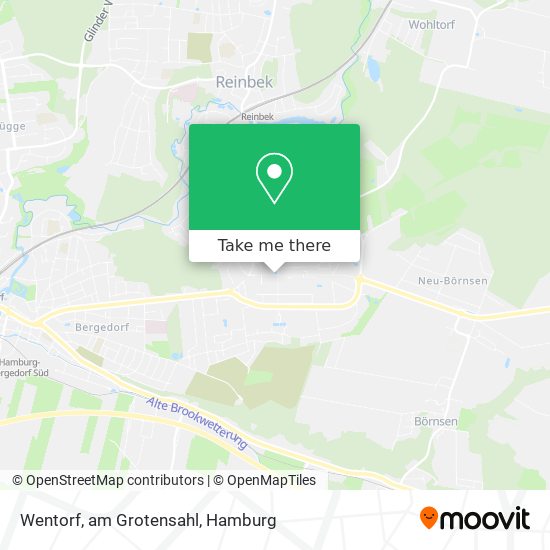 Wentorf, am Grotensahl map