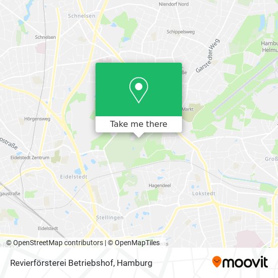 Revierförsterei Betriebshof map